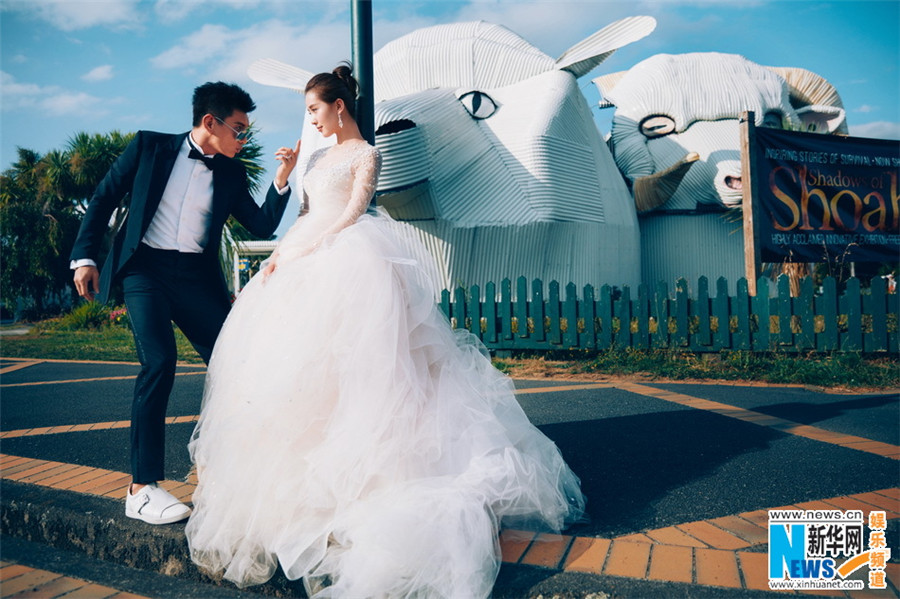 Nicky Wu and Liu Shishi's wedding pictures released
