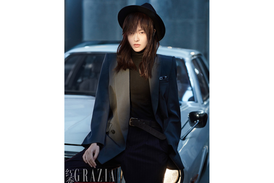 Actress Tang Yan shoots for fashion photos