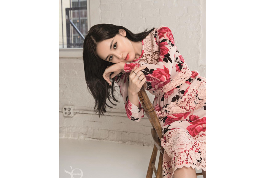 Actress Gulnazar covers fashion magazine