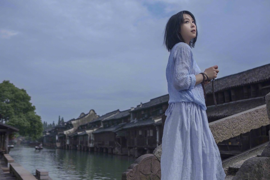 Actress Rene Liu promotes Wuzhen