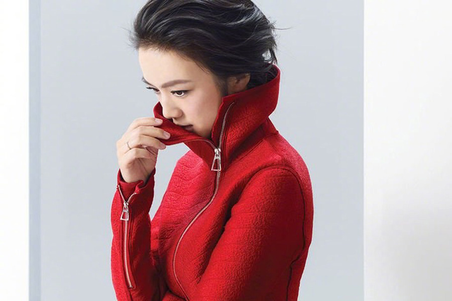 Chinese actress Tang Wei poses for fashion magazine