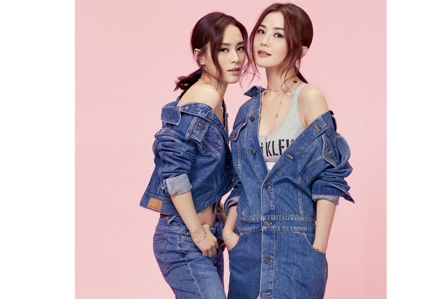 HK music group Twins' fashion shoot