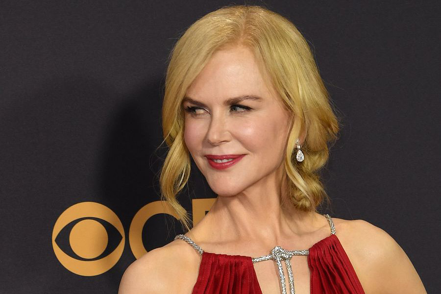 Nicole Kidman spotted in Emmy Awards