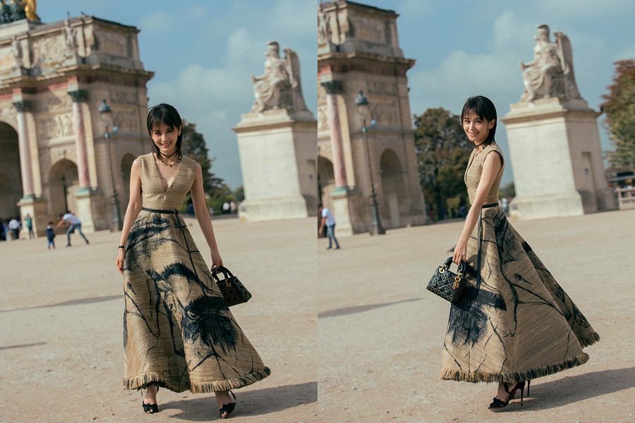 Female celebrities delight 2017 Paris fashion week