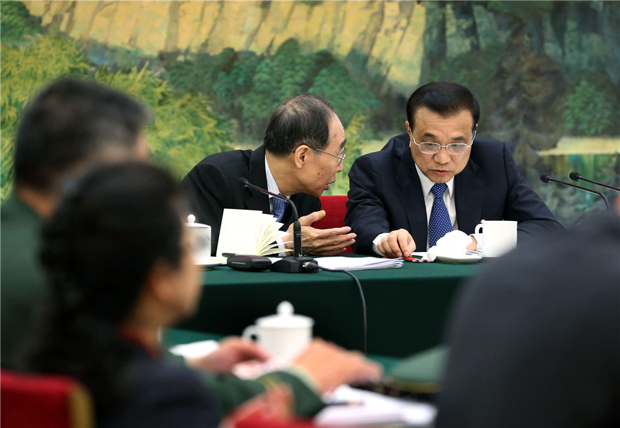 Premier Li joins panel discussion of NPC deputies from Fujian