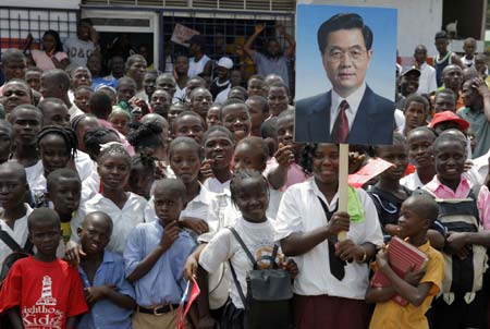 Chinese President starts visit to Liberia