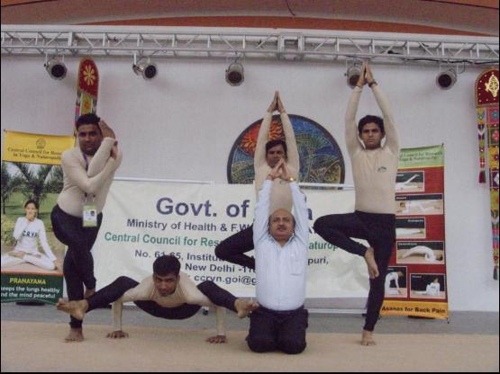 Yoga masters to perform in India Pavilion
