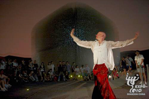 British artist lights up Seed Cathedral