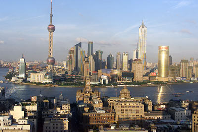 Shanghai most well known Chinese city