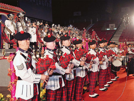 Hard boiled, but still in tune The Hong Kong Police Band is
