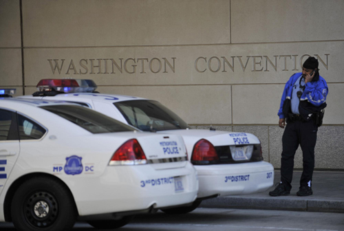 Security in Washington tight