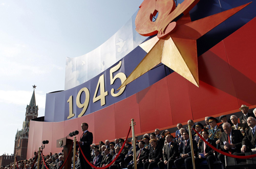 Russia stages spectacular Victory Day parade