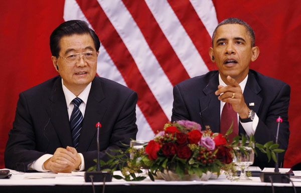 Hu: Important consensus reached with Obama