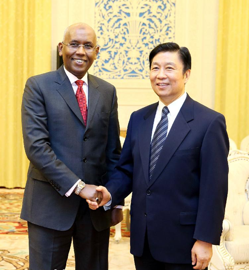 Senior CPC official pledges closer ties with Djibouti