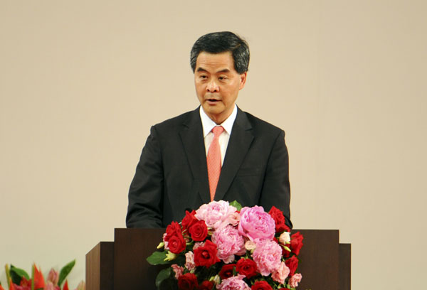 Full text: Leung's inaugural speech