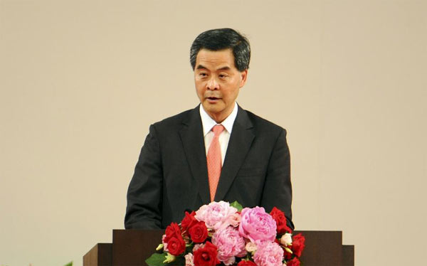 Leung Chun-ying, new chief executive of HKSAR