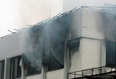 Mayor office fire under control in C China