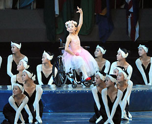 Ballet girl battles for dream after Games fame