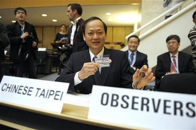 Taiwan gets observer status at WHA