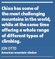 Majestic peaks attract adventurers worldwide