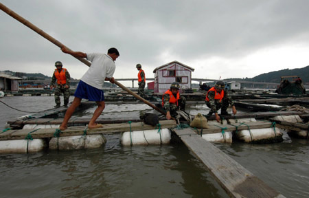 China braces for typhoon Morakot