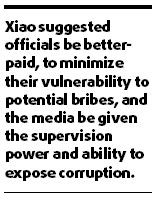 Ex-top judge urges graft task force