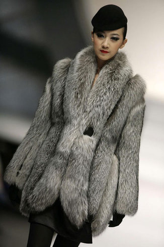 International fashion institute fur show