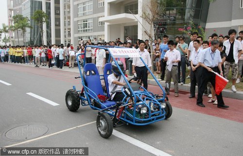 Car designing contest in Xiamen