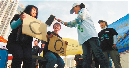 Young eco warriors in China