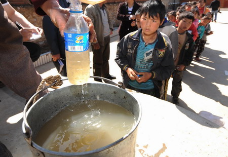 Water shortage worsens in Yunnan
