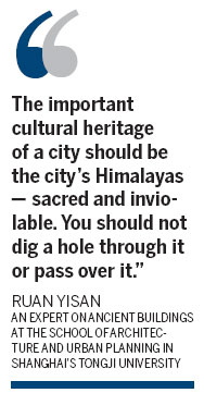 Relics in cities must be saved, historians say