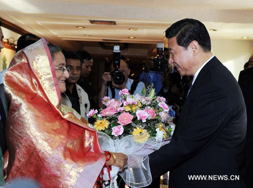Chinese vice president begins official visit to Bangladesh