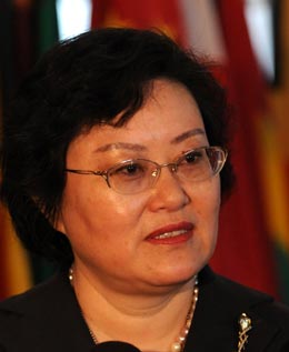 Chinese diplomat a UN judge