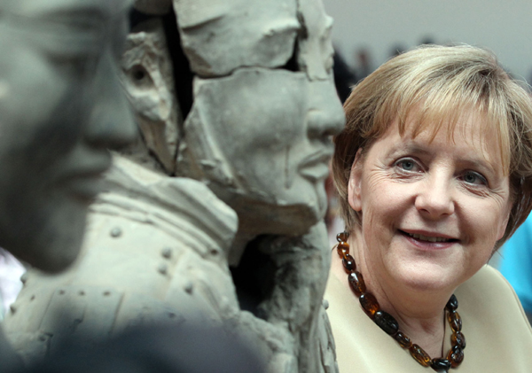 Merkel celebrates birthday in Xi'an