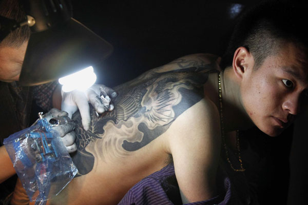 Int'l Tattoo Convention opens in Beijing