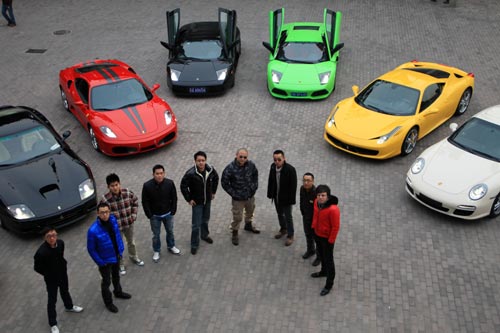 Supercar youths in drive for good image