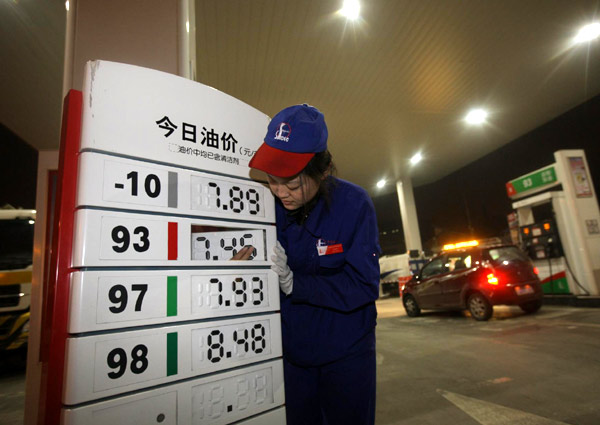China hikes gasoline, diesel prices