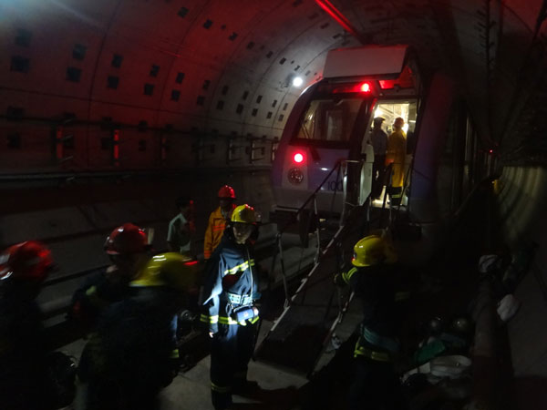 Shanghai subway trains rear-end, over 270 injured