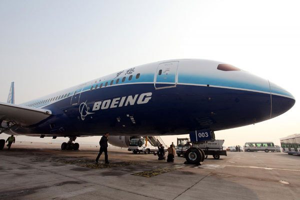 Dreamliner launches its world tour in China