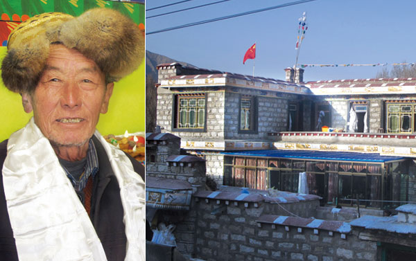 Tibet village raises toast to housing program