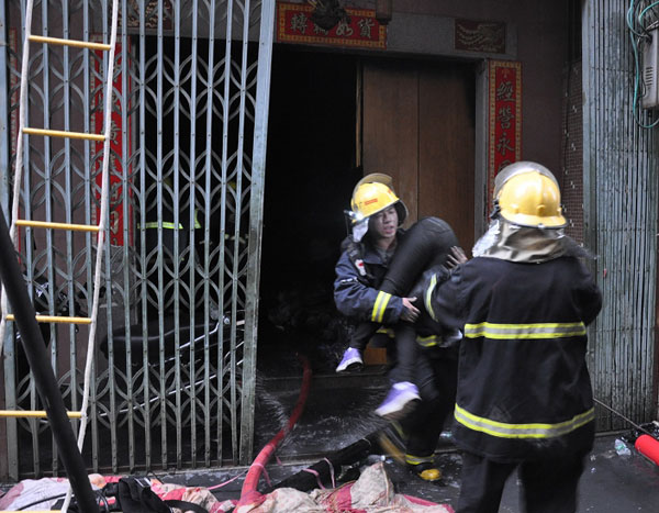 Factory fire kills 14, suspect nabbed