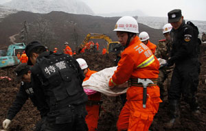 Deadly landslide in SW China