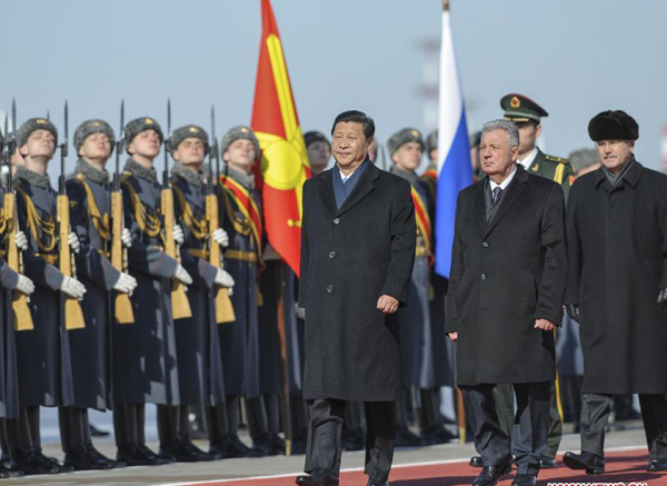 President Xi begins four-nation tour