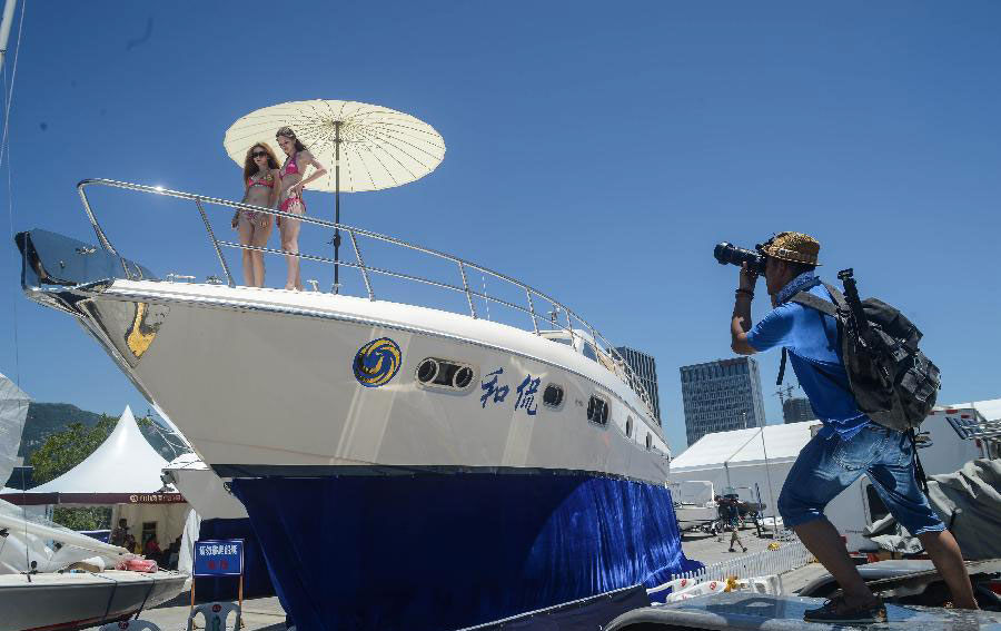 2013 China Int'l Boat Show kicks off in Zhoushan