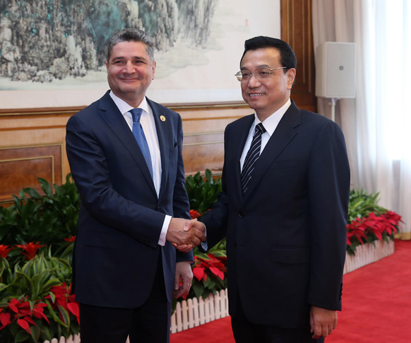 China, Armenia vow to further ties