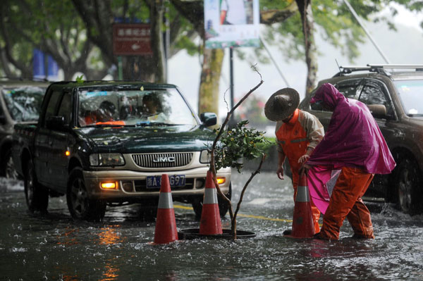 Typhoon Fitow leaves 5 dead in E China