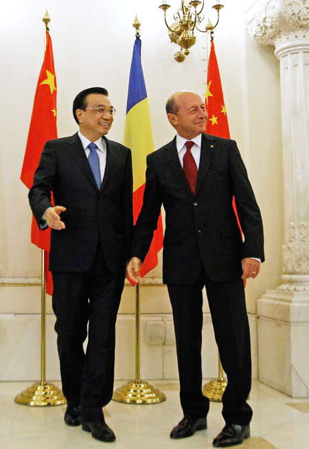Chinese premier concludes Romania trip with enhanced ties