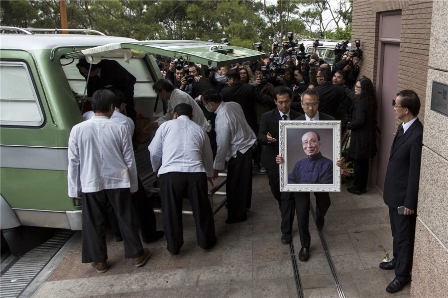 Media Mogul Run Run Shaw S Funeral Held In Hk 1 Chinadaily Com Cn