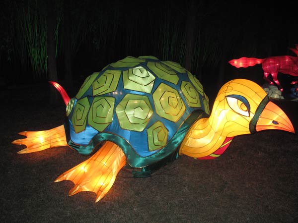 Chengdu lantern festival features bizarre beings