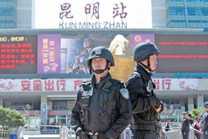 Int'l community slams terrorist attack in Kunming